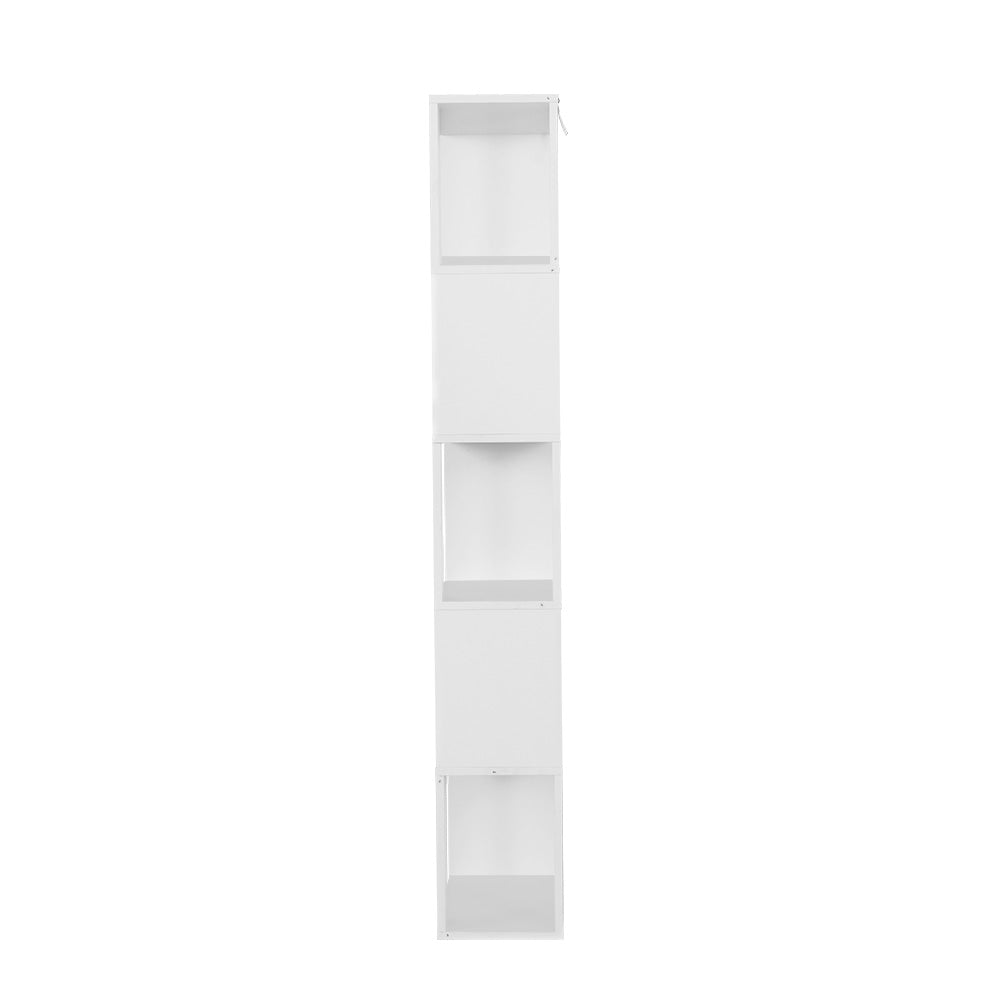 Artiss Bookshelf 5 Tiers - LINA White