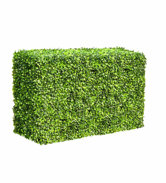 Portable Boxwood Hedge 1m Long 50cm High 30cm Deep