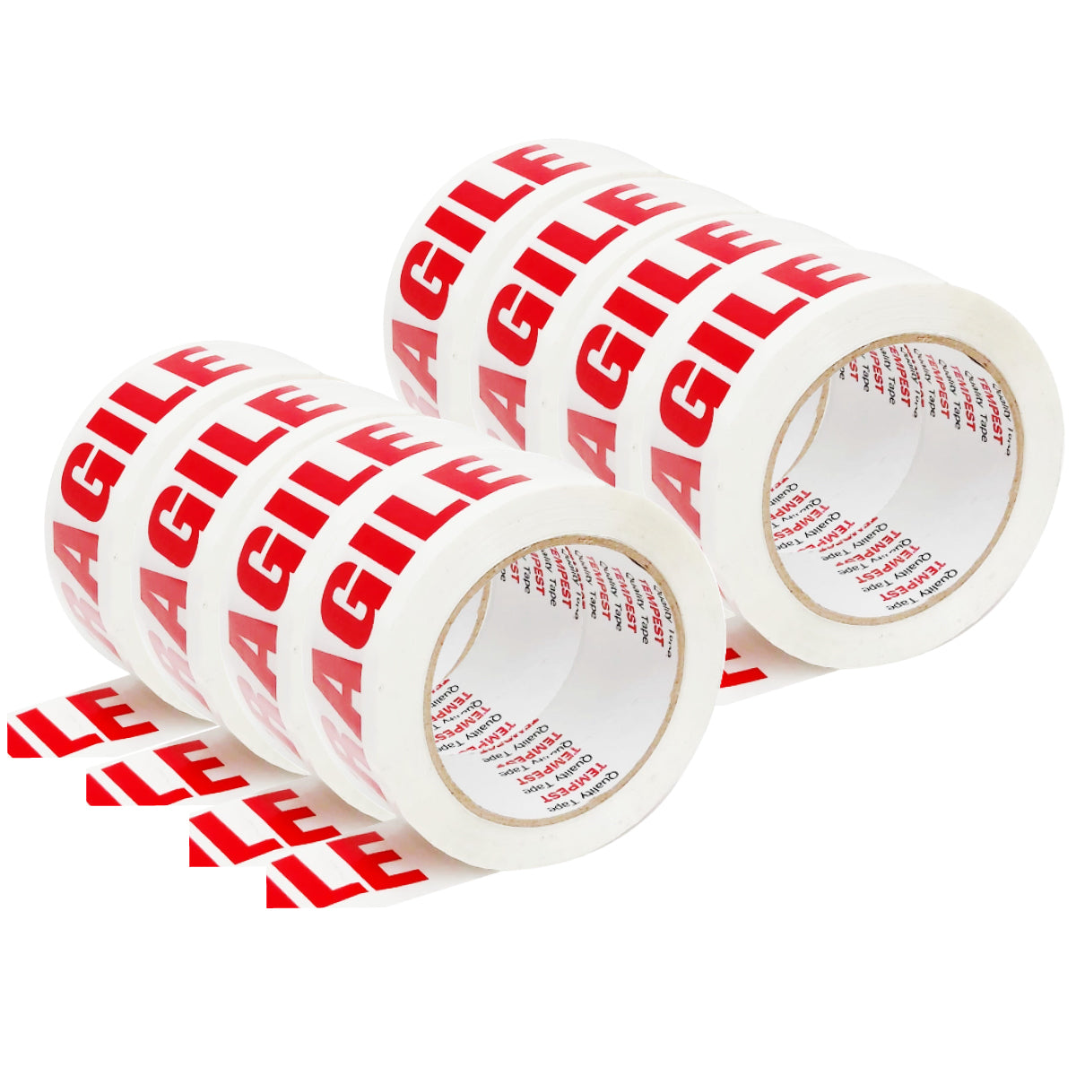 Handy Hardware 24PCE Fragile Tape Waterproof Heat Resistant Flexible 100m