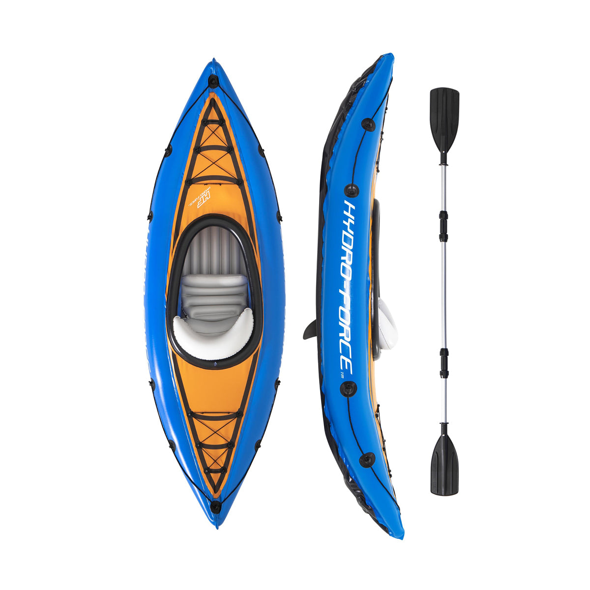 Bestway 2.8m Kayak Inflatable 1 Person Essentials Included Premium Quality