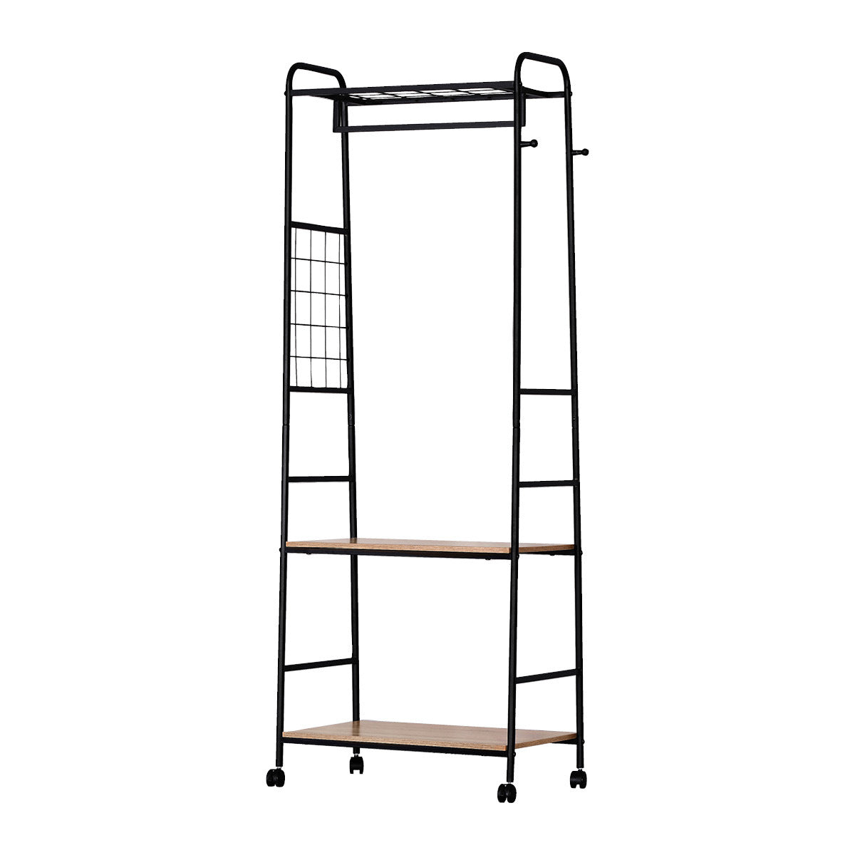 Home Master Garment Rack &amp; Shelving 2 Tier Sleek Stylish Modern Design 1.71m