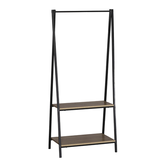 Home Master Garment Rack &amp; Shelving 2 Tier Sleek Stylish Modern Design 1.5m