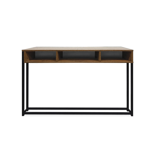 Home Master Vogue Wood Tone Console Table Rustic Flawless Design 110cm