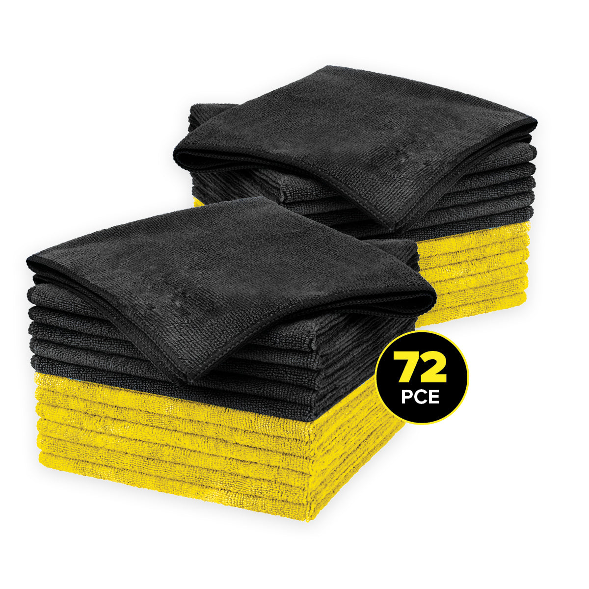 Handy Automotive 72PCE Microfibre Automotive Cloth Streak Free 30 x 38cm