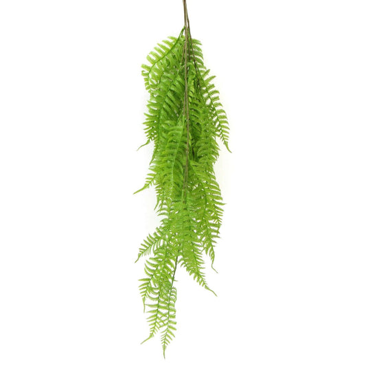 Hanging Fresh Green Boston Fern UV Resistant 80cm