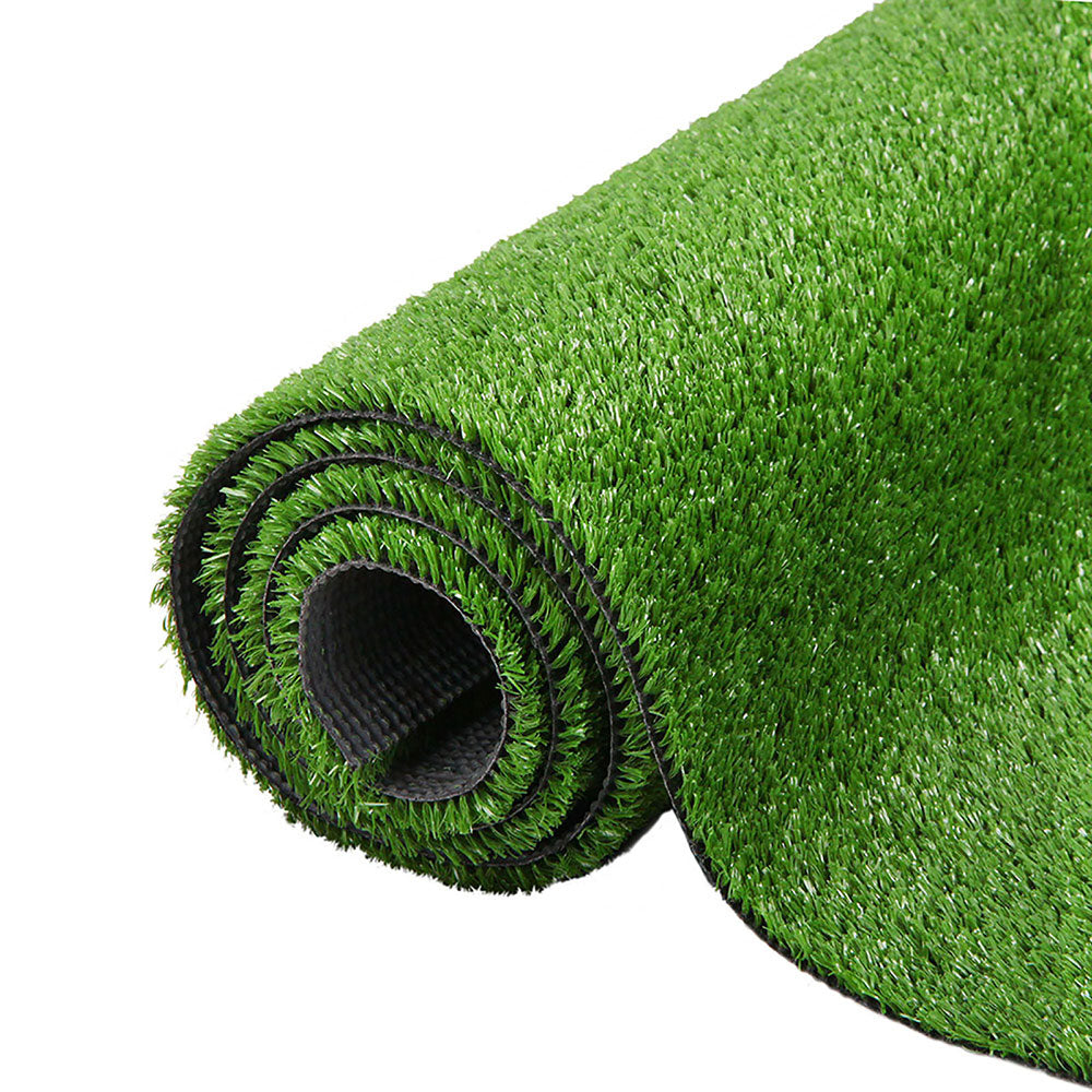 Primeturf Artificial Grass 17mm 2mx10m 20sqm Synthetic Fake Turf Plants Plastic Lawn Olive