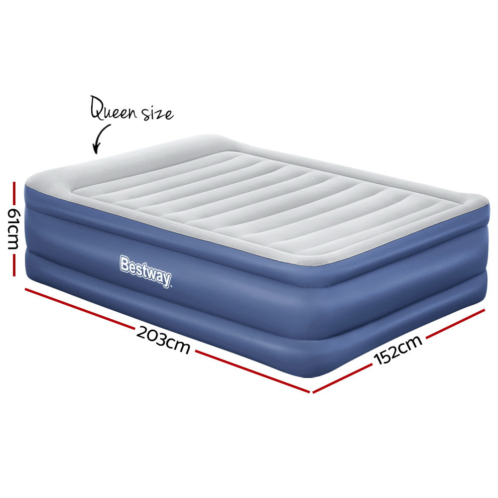 Bestway Air Bed Beds Queen Mattress Inflatable TRITECH Airbed