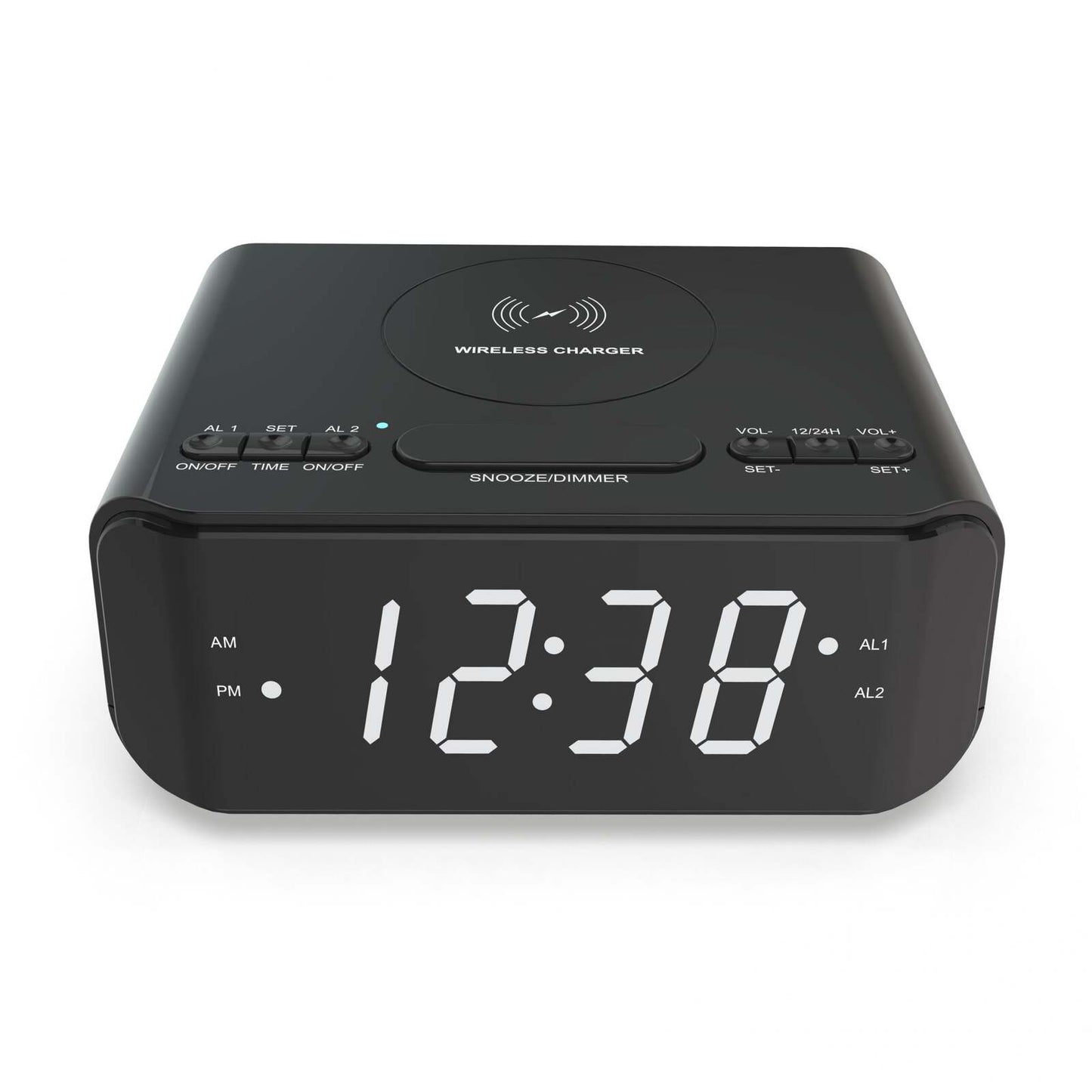 Wireless Charging Alarm Clock