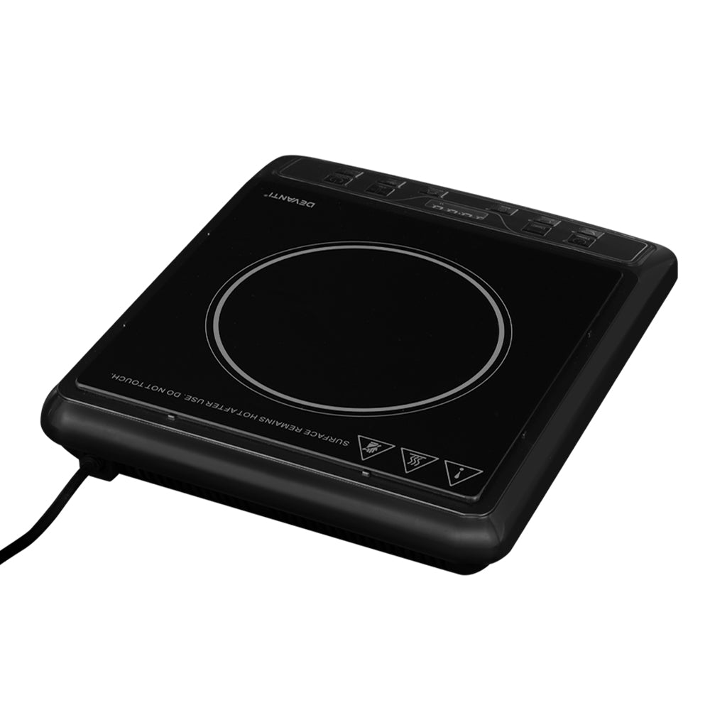 Devanti Electric Induction Cooktop Portable Cook Top Ceramic Kitchen Hot Plate