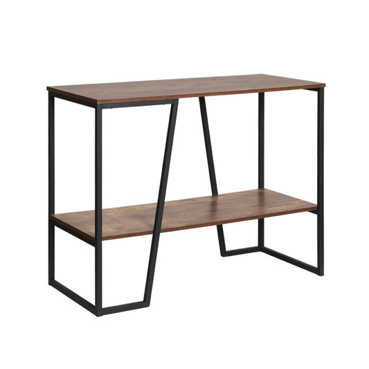 Artiss Console Table Hallway Sofa Table Entry Desk Retro Metal Display Shelf