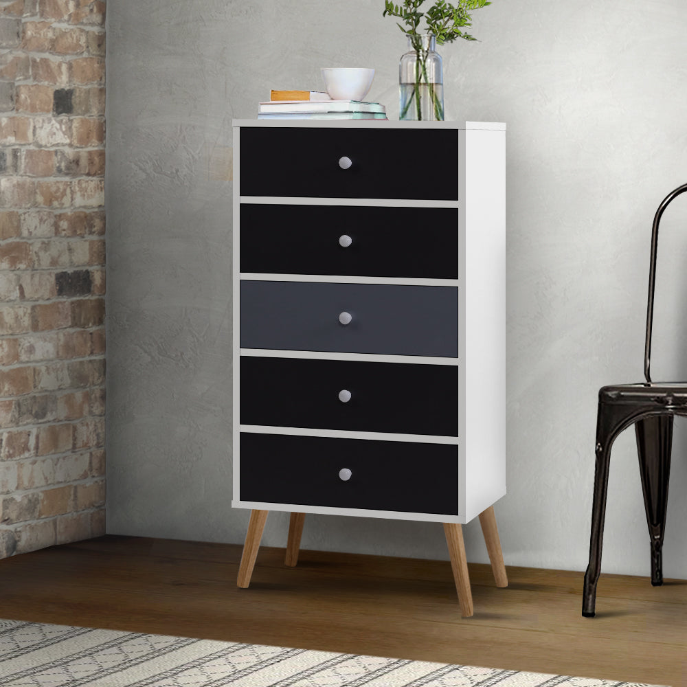 Artiss Chest of Drawers Dresser Table Tallboy Storage Cabinet Furniture Bedroom