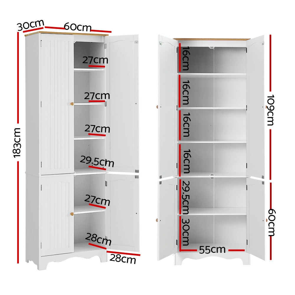 Artiss Buffet Sideboard Kitchen Cupboard Storage Cabinet Pantry Wardrobe Shelf