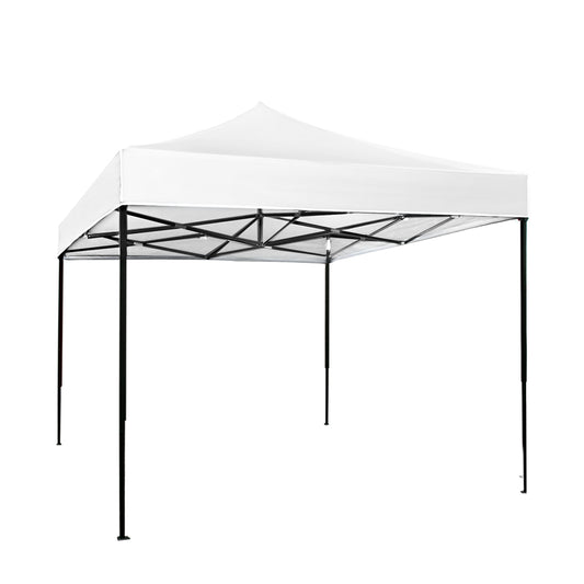 Instahut Gazebo Pop Up Marquee 3x3 Outdoor Tent Folding Wedding Gazebos White