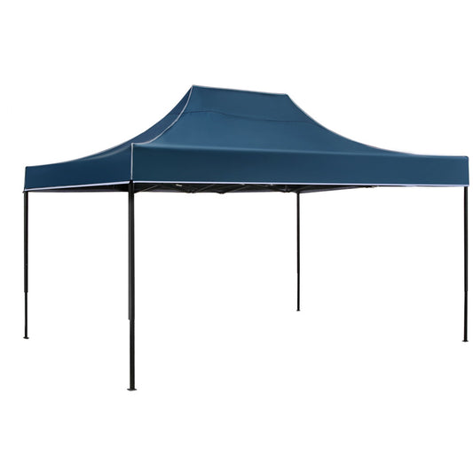 Instahut Gazebo Pop Up Marquee 3x4.5 Outdoor Tent Folding Wedding Gazebos Navy