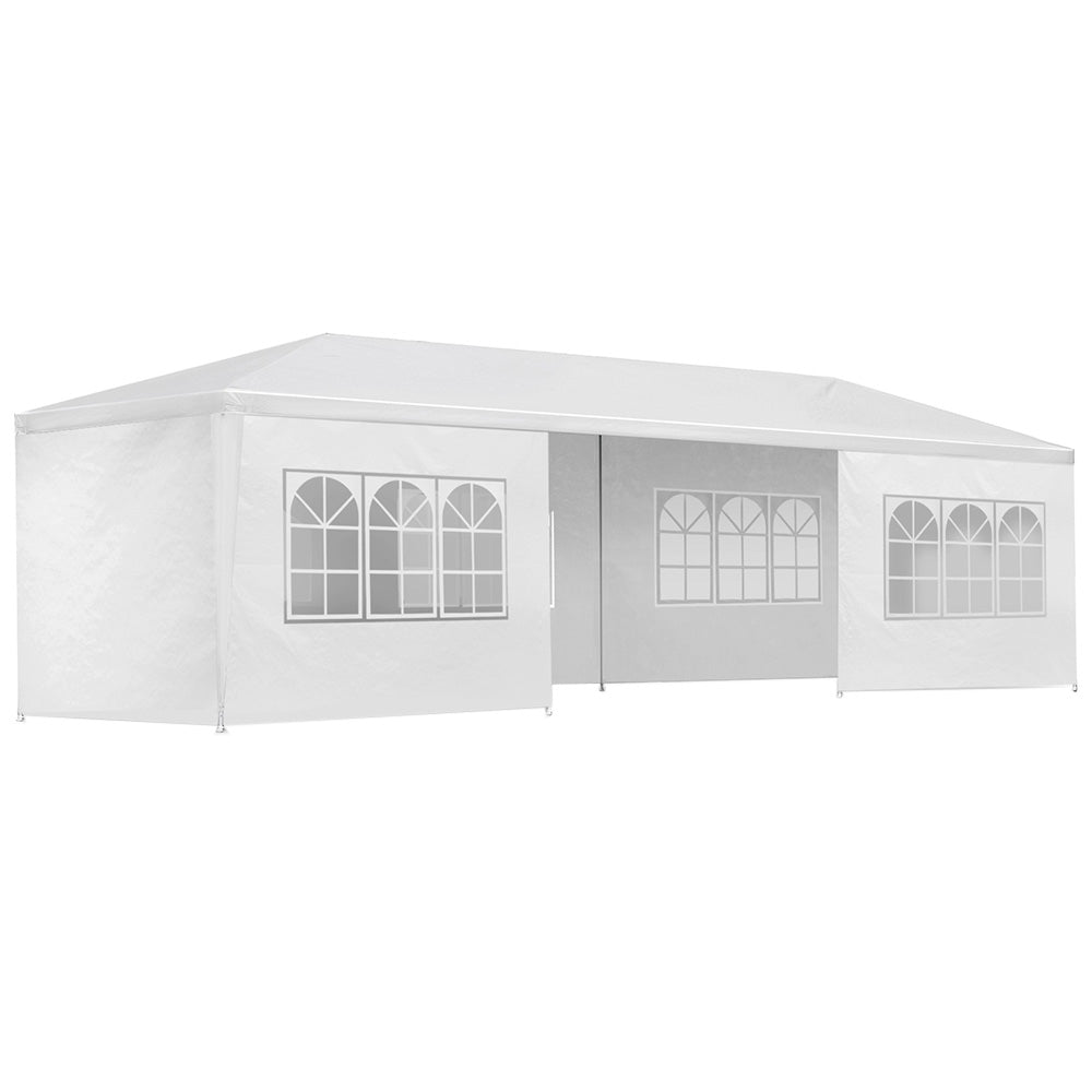 Instahut Gazebo 3x9 Outdoor Marquee Gazebos Wedding Party Camping Tent 8 Wall Panels