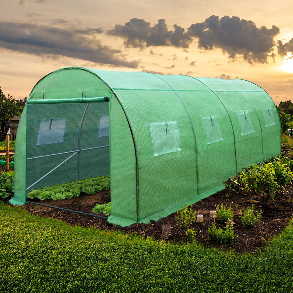 Greenfingers Greenhouse 4X3X2M Garden Shed Green House Polycarbonate Storage