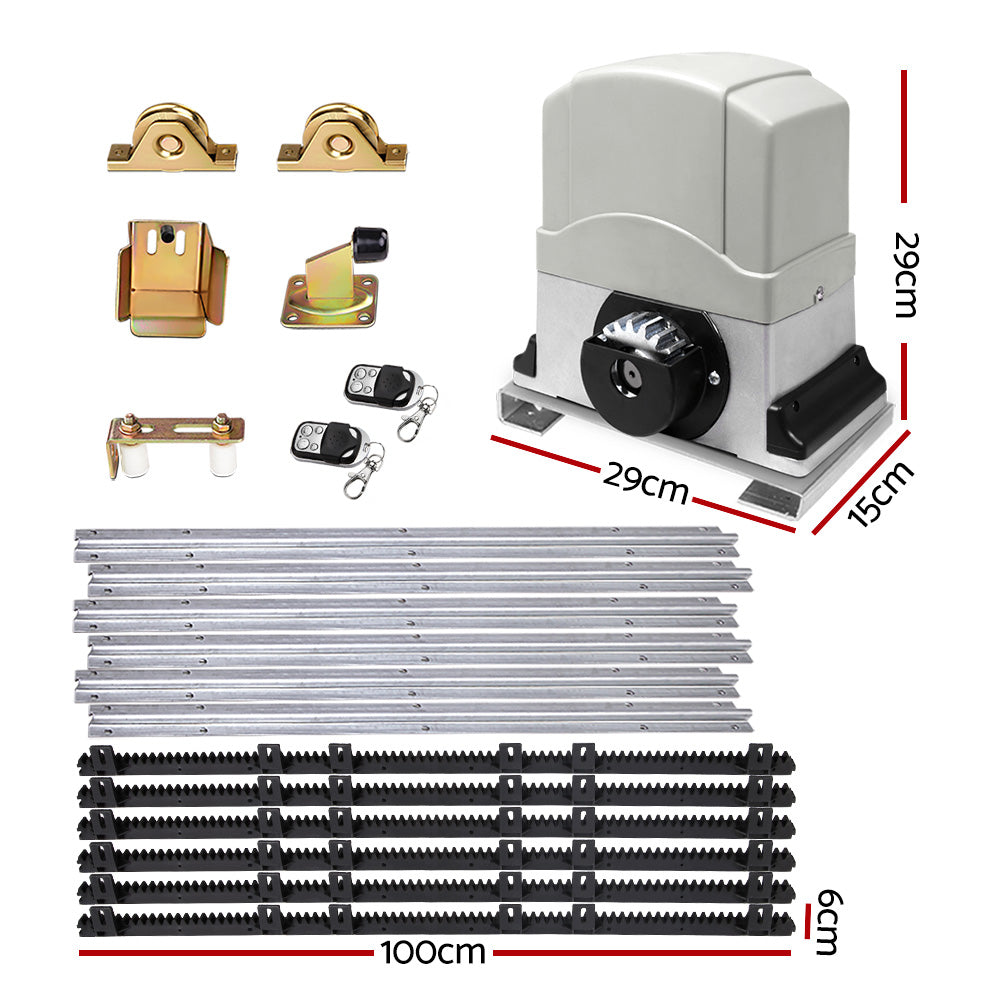 Automatic Sliding Gate Opener & Hardware Kit