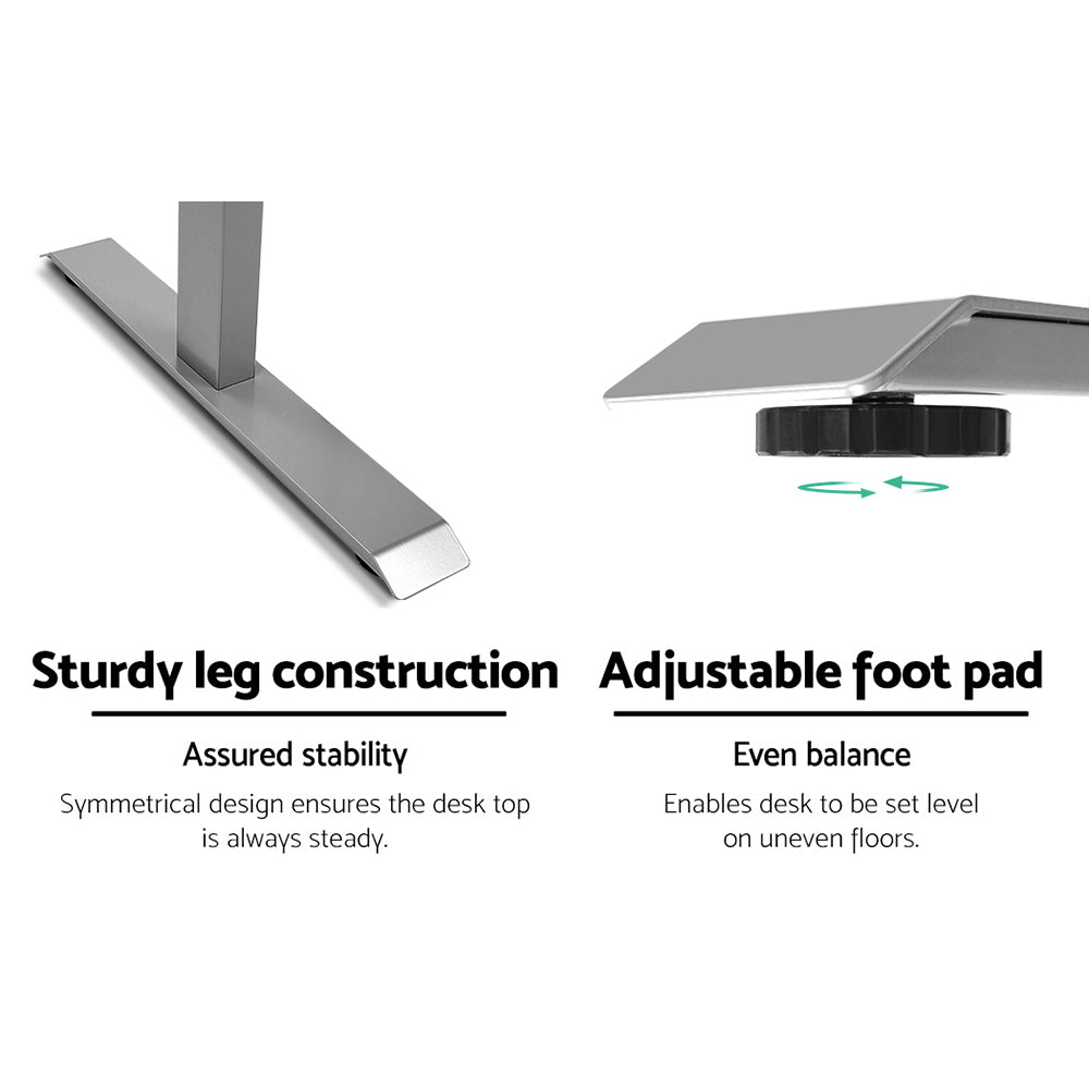 Artiss Motorised Standing Desk - Grey