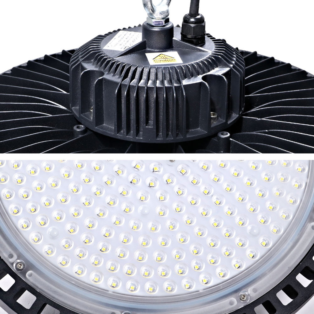 Leier LED High Bay Lights Light 150W Industrial Workshop Warehouse Gym BK