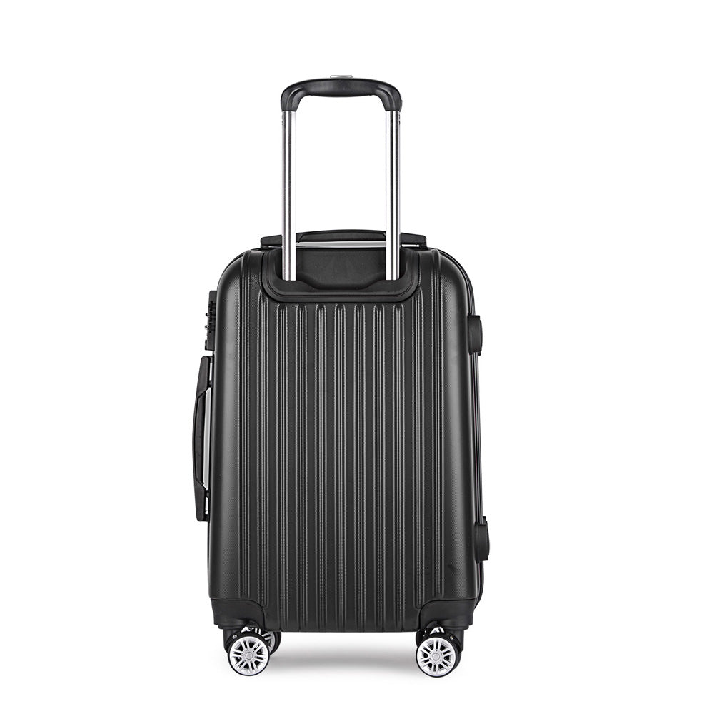 Wanderlite 28" Luggage Trolley Travel Suitcase Set Hard Case Shell Lightweight