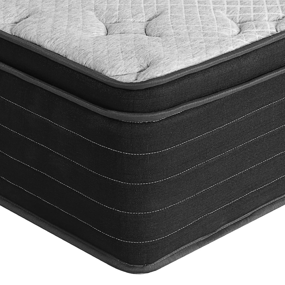 Giselle Bedding Mattress Extra Firm Double Pocket Spring Foam Super Firm 32cm