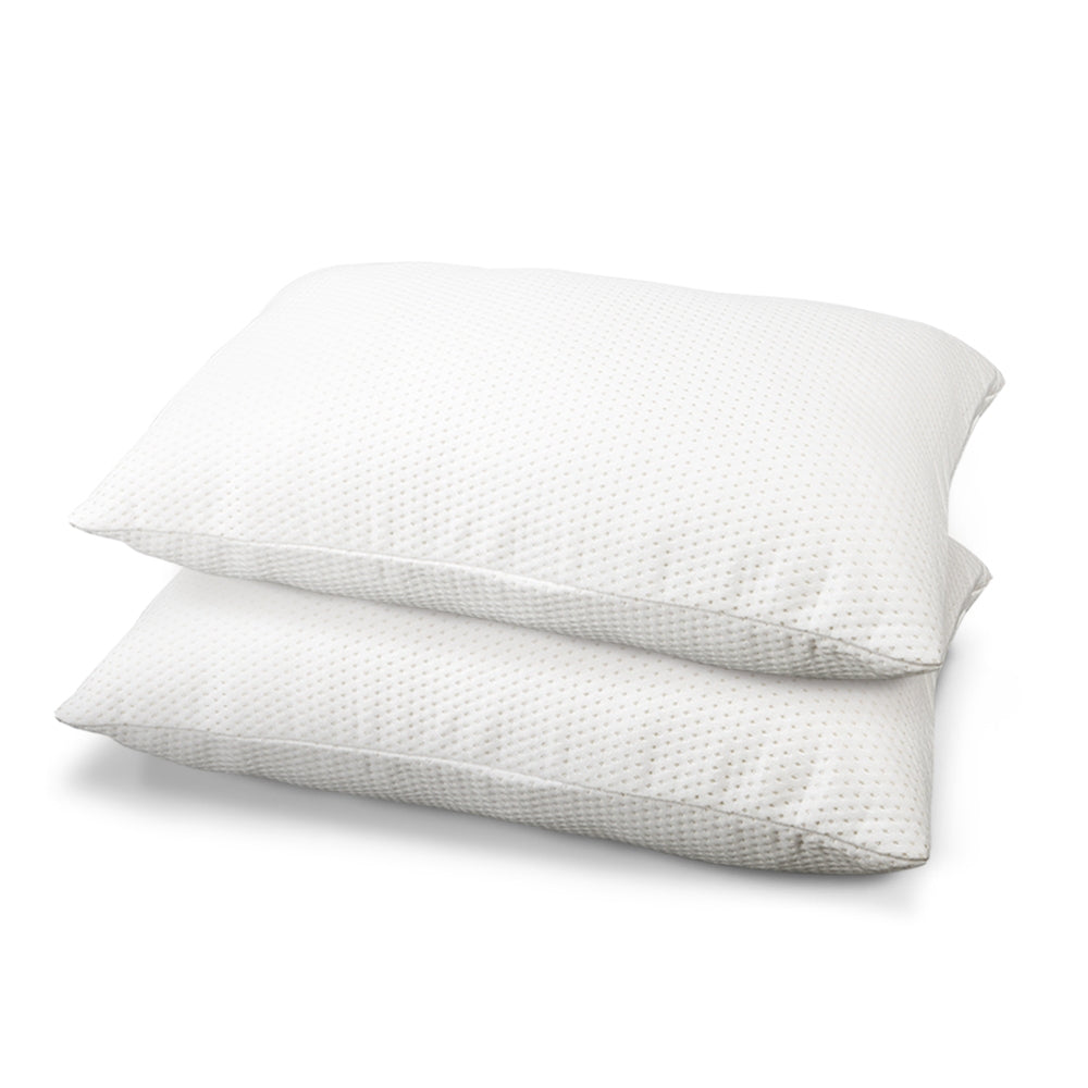 Giselle Bedding Set of 2 Visco Elastic Memory Foam Pillows