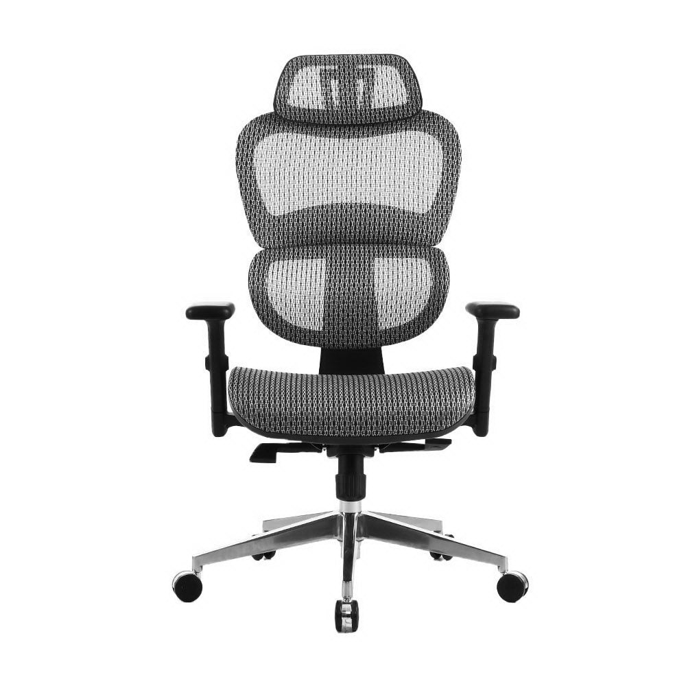 Artiss Office Chair Computer Gaming Chair Mesh Net Seat Grey