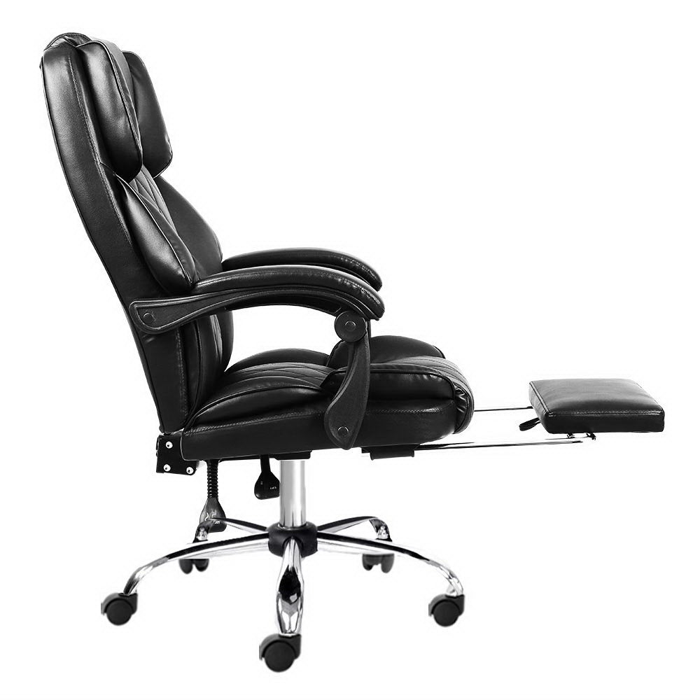 Artiss Office Chair Gaming Computer Executive Chairs Leather Seat Recliner