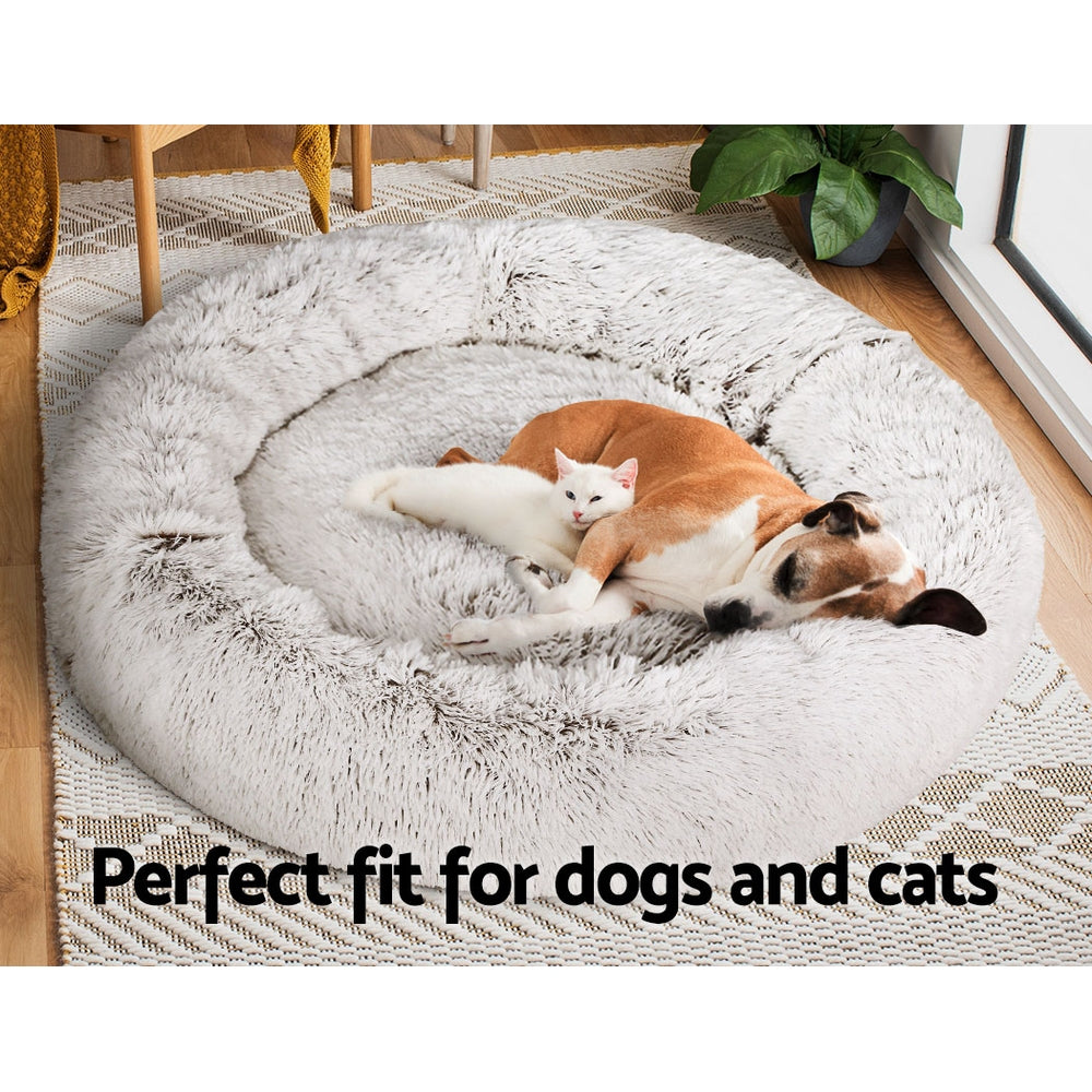 i.Pet Pet Bed Dog Bed Cat Calming Extra Large 110cm Sleeping Comfy Washable