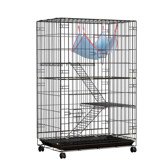 i.Pet Rabbit Cage Indoor Hutch Guinea Pig Bunny Ferret Hamster Pet Cage Outdoor