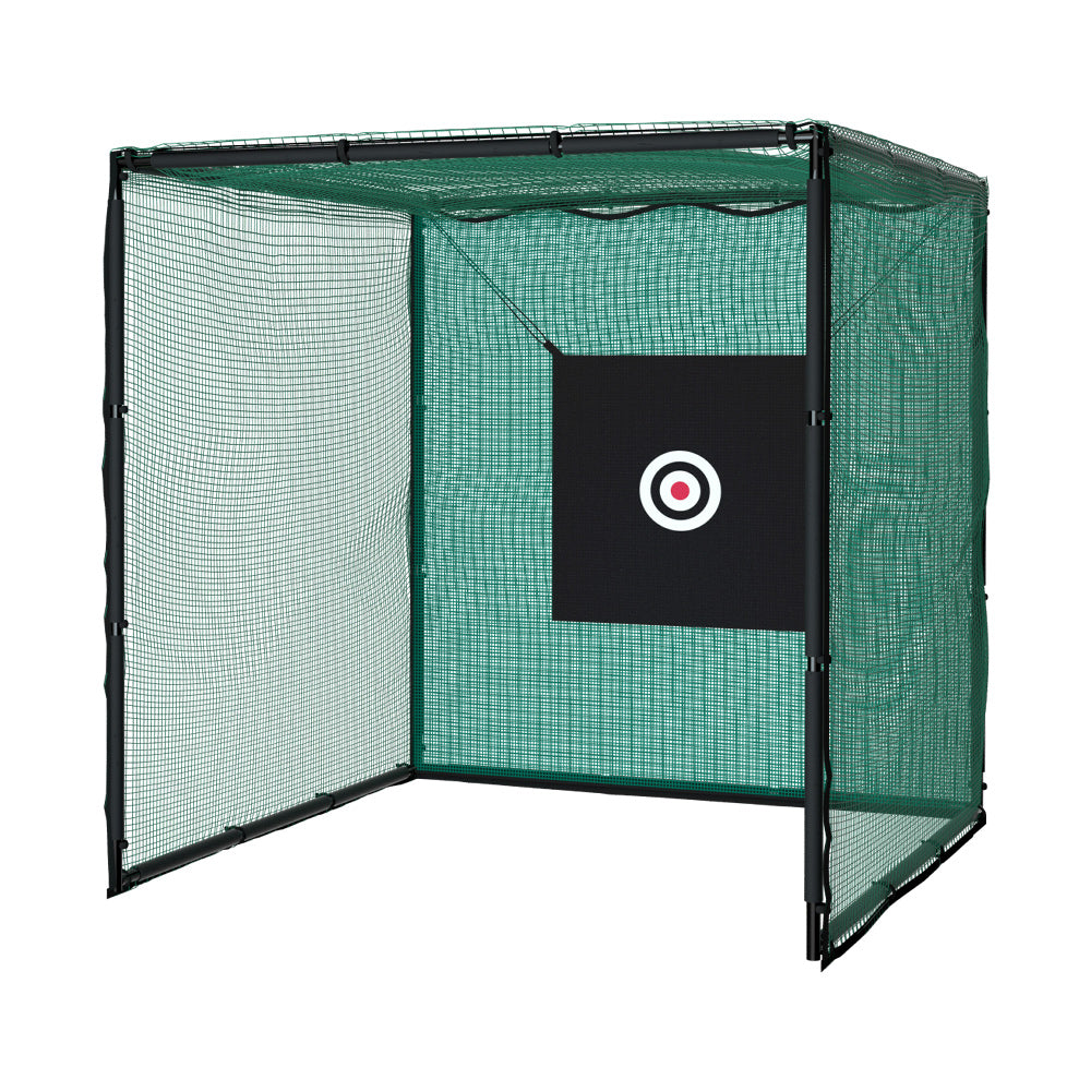 Golf Practice Cage 3M Hitting Net with Steel Frame Football Baseball Training