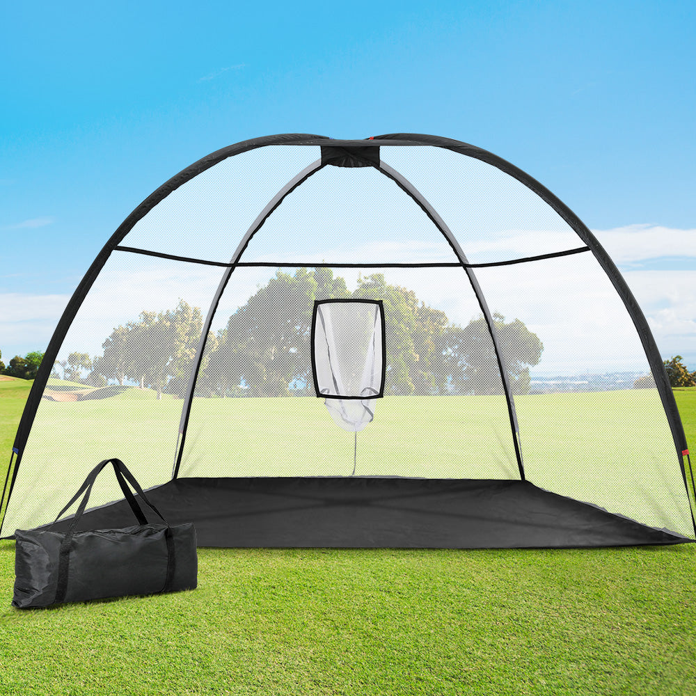 Everfit 3.5M Golf Practice Net Portable Training Aid Driving Target Mat Soccer