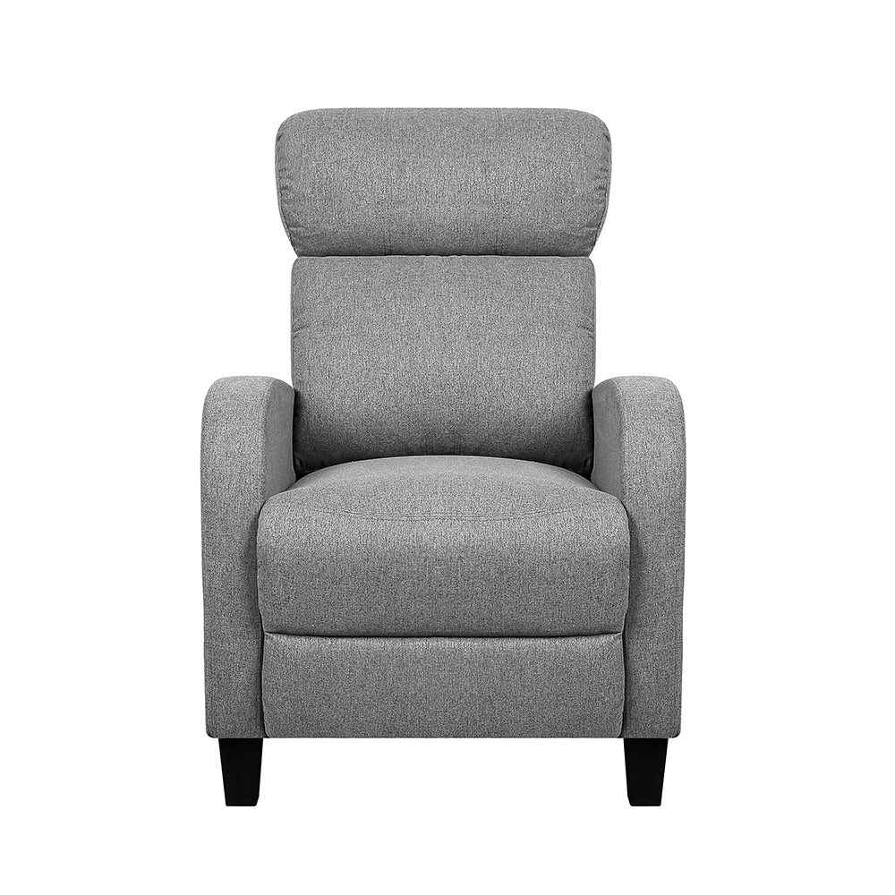 Artiss Fabric Reclining Armchair - Grey