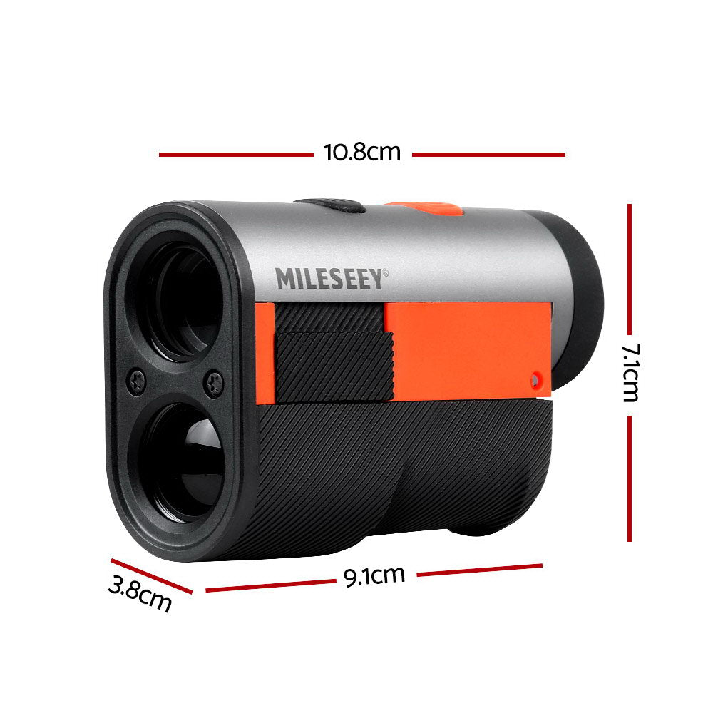 MiLESEEY 600M Magnetic Rangefinder LCD Laser Golf Range Finder Vibration Alert