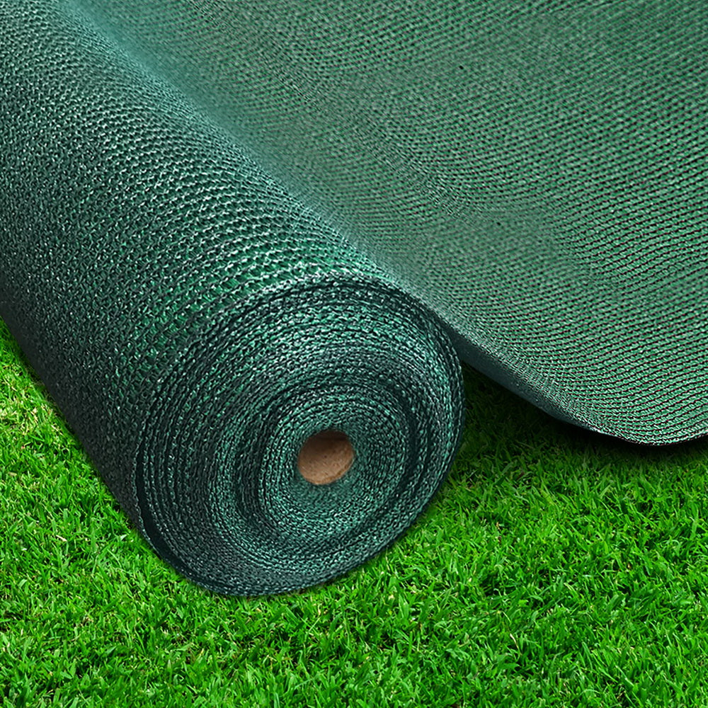 Instahut 90% Sun Shade Cloth Shadecloth Sail Roll Mesh 1.83x20m 195gsm Green