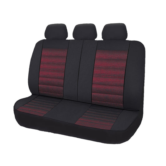 Universal Opulence Rear Seat Covers Size 06/08S | Red