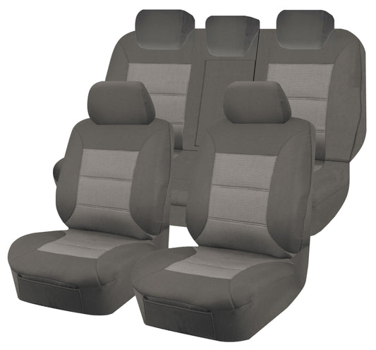 Premium Jacquard Seat Covers - For Honda Civic 9Th Gen Series Iii Hatch (2012-2016)