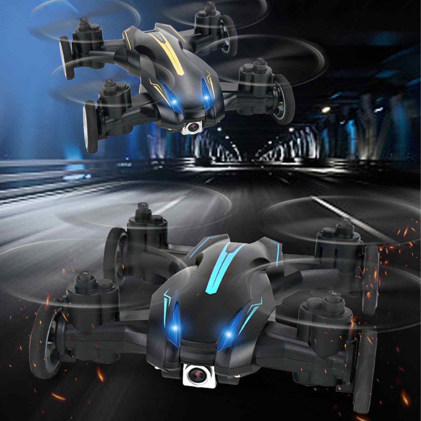 i-Hawk Transform X Drone with HD Camera Quadcopter Brand New Black