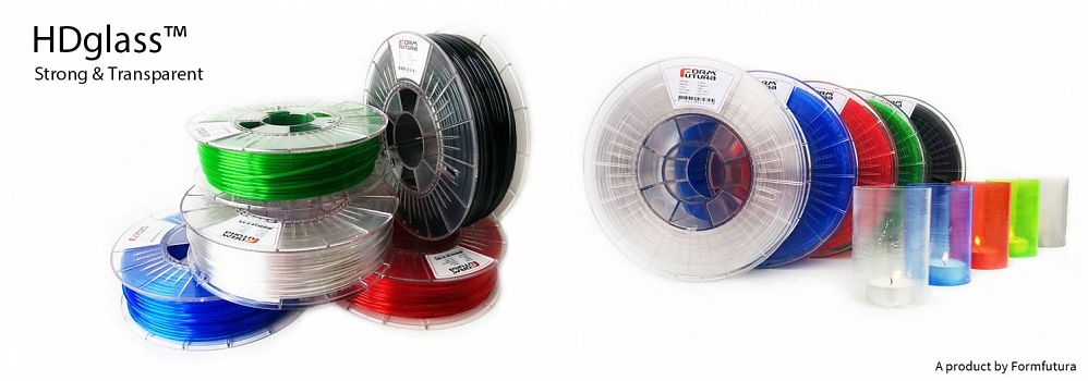 PETG Filament HDglass 1.75mm Blinded Red 750 gram 3D Printer Filament