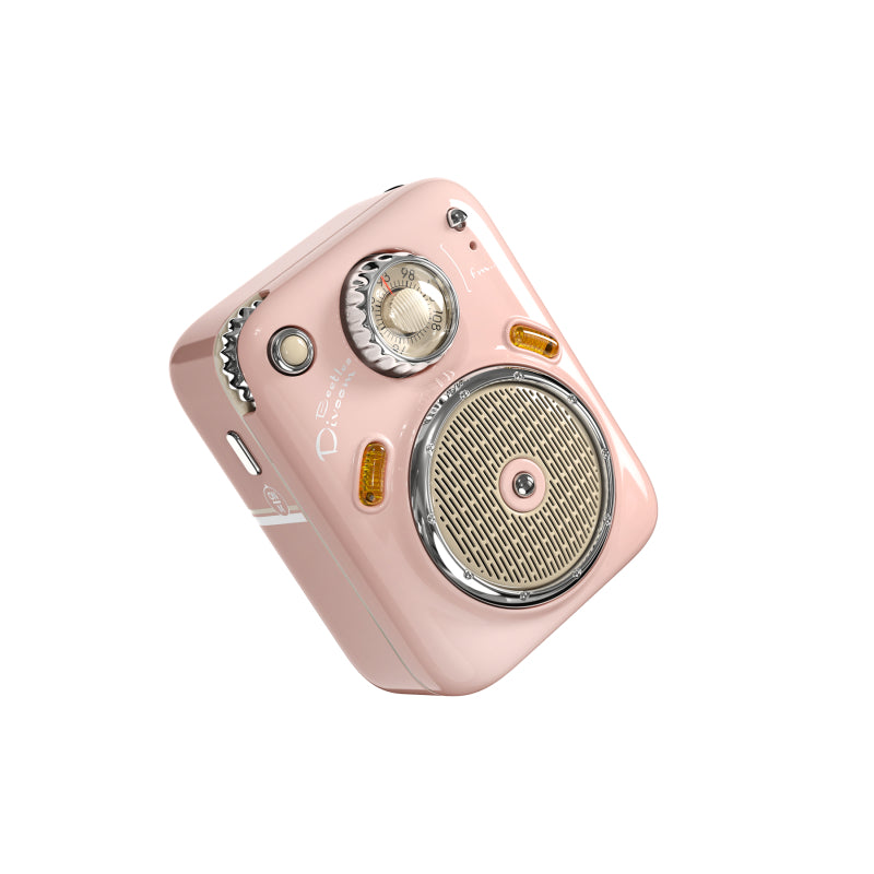 DIVOOM Beetle FM Speaker Pink