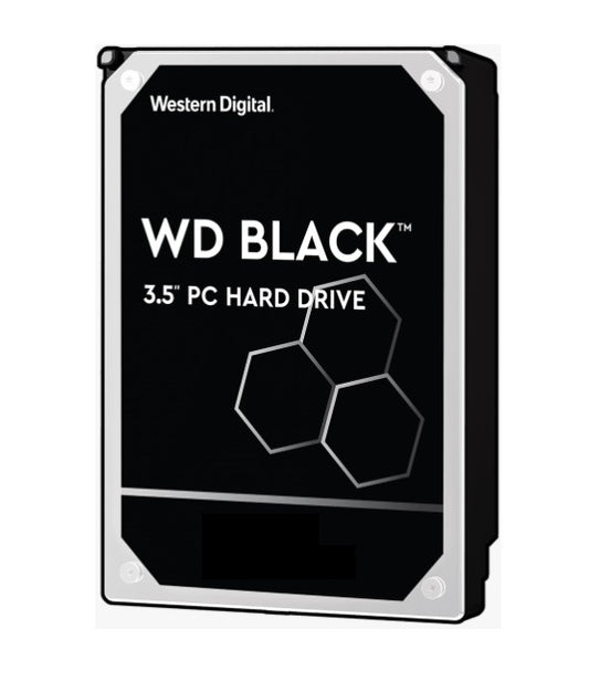 WESTERN DIGITAL Digital WD Black 4TB 3.5" HDD SATA 6gb/s 7200RPM 256MB Cache CMR Tech for Hi-Res Video Games s