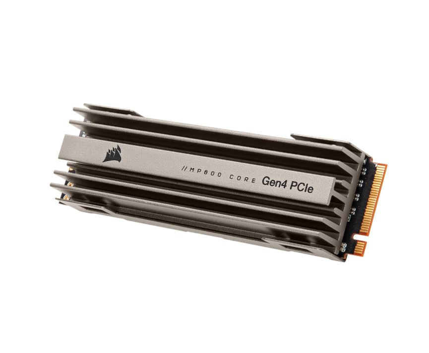 CORSAIR Force MP600 Core 1TB M.2 NVMe PCIex4 Gen4 SSD 4700/19500 MB/s 480/200K IOPS 225TBW 1.8M hrs MTBF AES 256-bit Encryption s