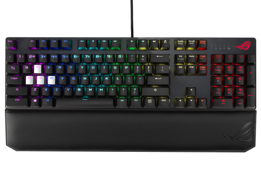 ASUS XA04 STRIX SCOPE DX/BN ROG Strix Scope Deluxe RGB Wired Mechanical Gaming Keyboard, Cherry MX Switches, Aluminum Frame