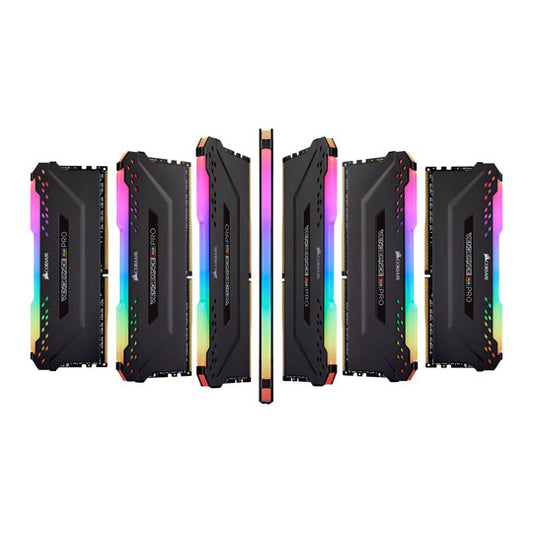 CORSAIR Vengeance RGB PRO 32GB (2x16GB) DDR4 3000MHz C16 Desktop Gaming Memory CMW32GX4M2C3000C15