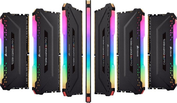 CORSAIR Vengeance RGB PRO 32GB 2x16GB DDR4 3200MHz C16 Desktop Gaming Memory