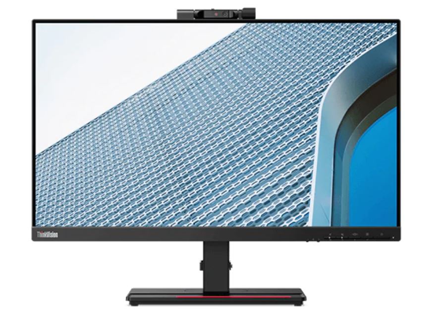 LENOVO ThinkVision T24v-20 23.4\' FHD LED Monitor - 1920x1080, VGA, DP, HDMI, Audio, USB 3.0 Hub, Tilt, Swivel, Lift, Pivot, Eye Caring, Speaker