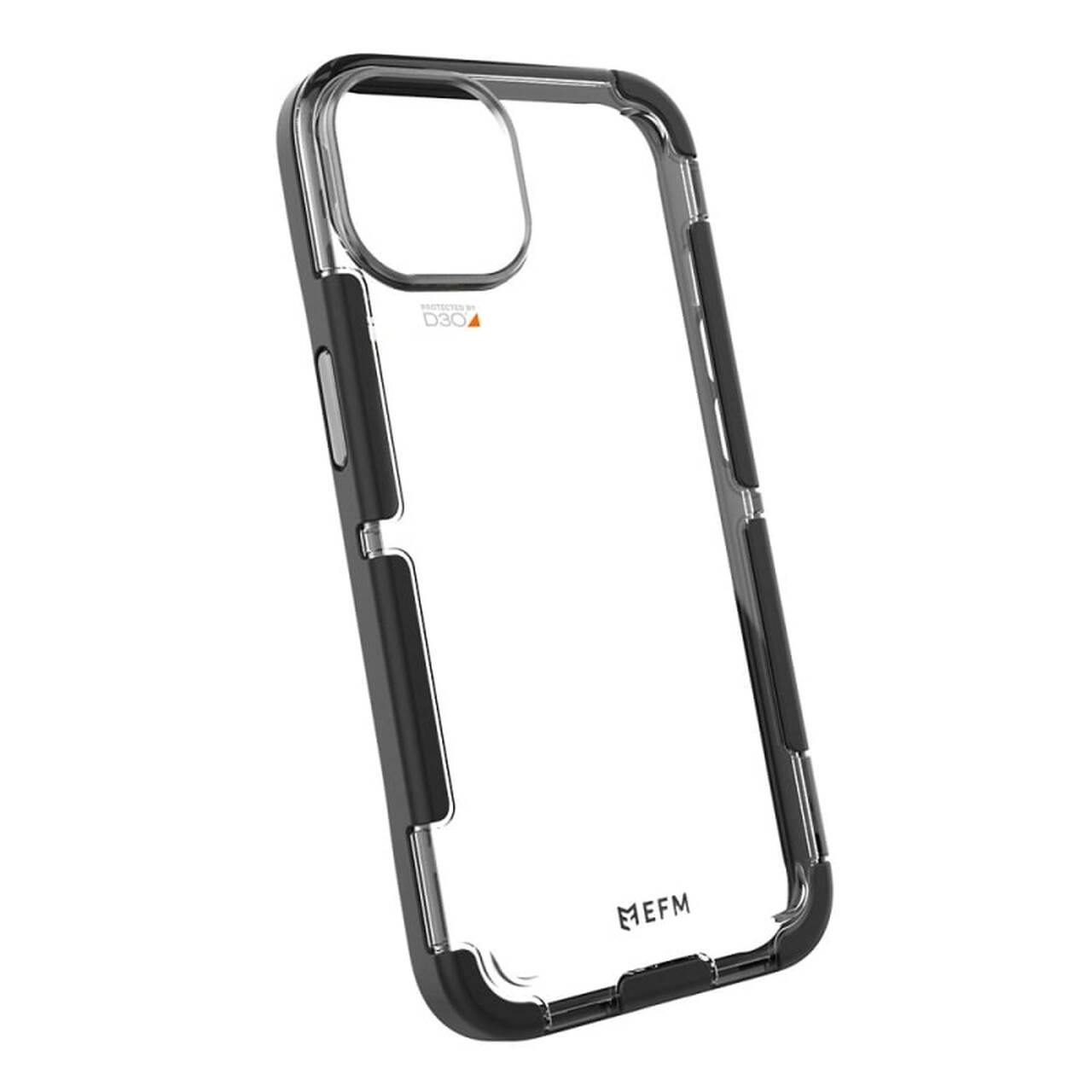 FORCE TECHNOLOGY Cayman 5G Case for Apple iPhone 13 - Black / Carbon EFCCAAE192CBN, Antimicrobial, Compatible with MagSafe, 6m Military Standard Drop Tested