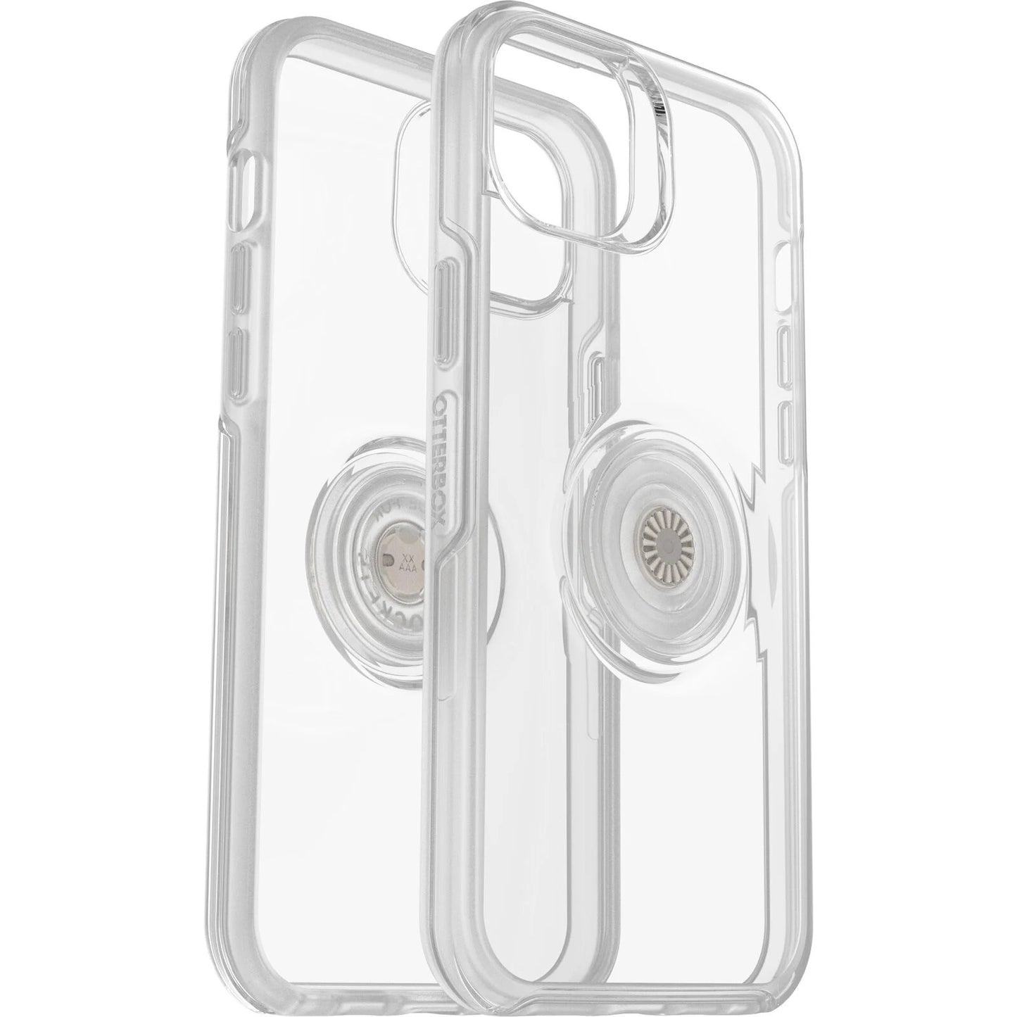 OTTERBOX Apple iPhone 14 Plus Otter + Pop Symmetry Series Clear Case - Clear Pop (77-88776), 3X Military Standard Drop Protection