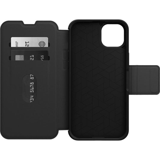 OTTERBOX Apple iPhone 14 Plus Strada Series Case - Shadow (Black) (77-88557), Military standard (MIL-STD-810G 516.6)