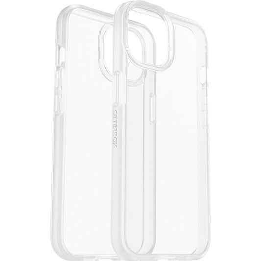 OTTERBOX Apple iPhone 14 React Series Antimicrobial Case - Clear (77-88884), Raised Edges Protect Screen & Camera, Ultra-Slim